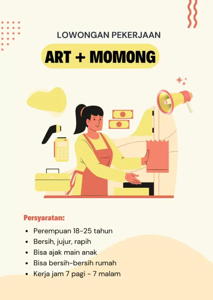 Lowongan Art momong kalideres