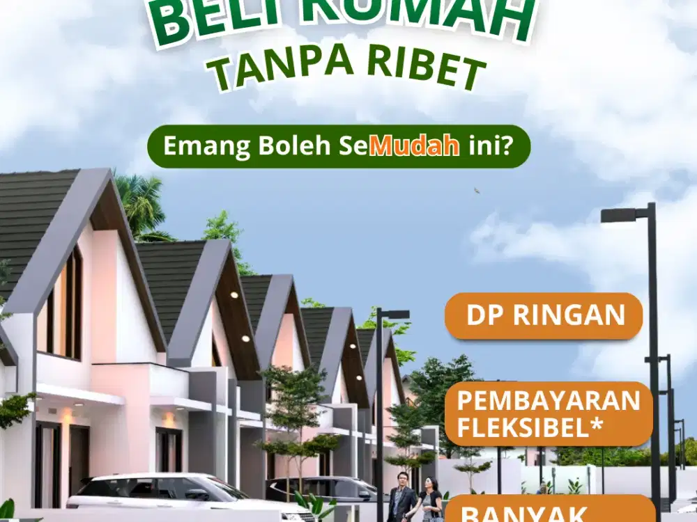 Hunian Strategis Dekat Kampus UMY: Rumah Cluster Gamping 455 Juta One Gate