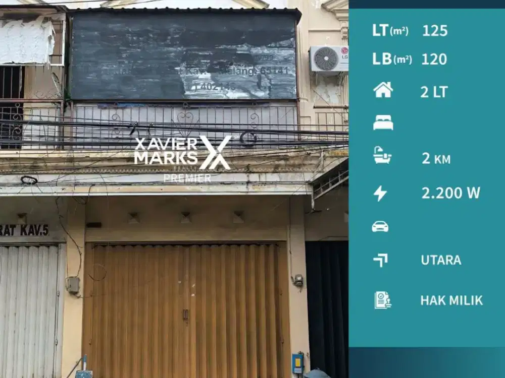 Disewakan Ruko Murah Kendal Sari Barat Selangkah dari Suhat Malang