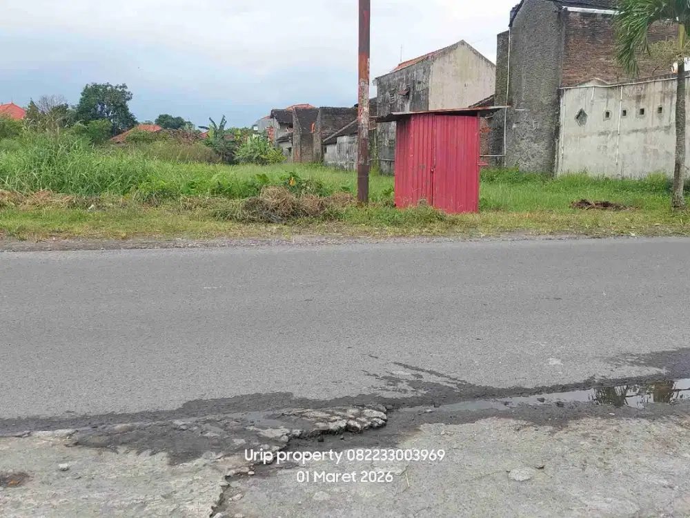 Dijual tanah 2000m depan iain kartasuro