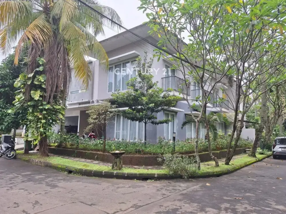 Dijual rumah posisi Hook dalam cluster one gate di Sektor 8 Bintaro