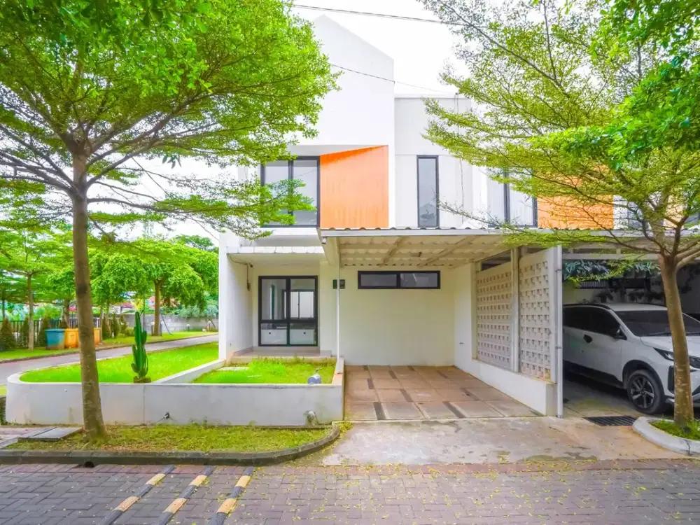 Rumah Asri 8 Menit ke Mall The Park Sawangan 2 Lt Dibantu KPR J-41132