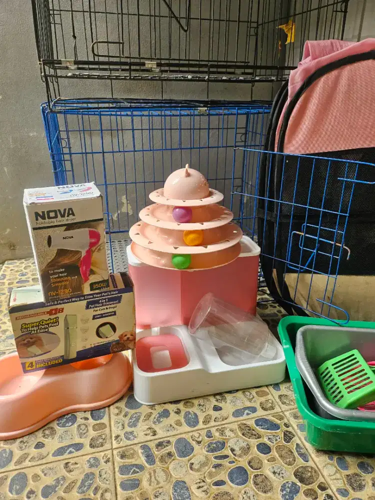 Kandang dan peralatan anabul