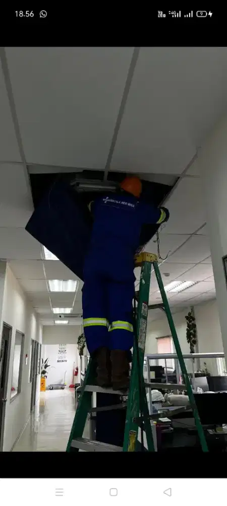 Jasa servis AC kulkas mesin cuci kompa air dll bergaransi resmi