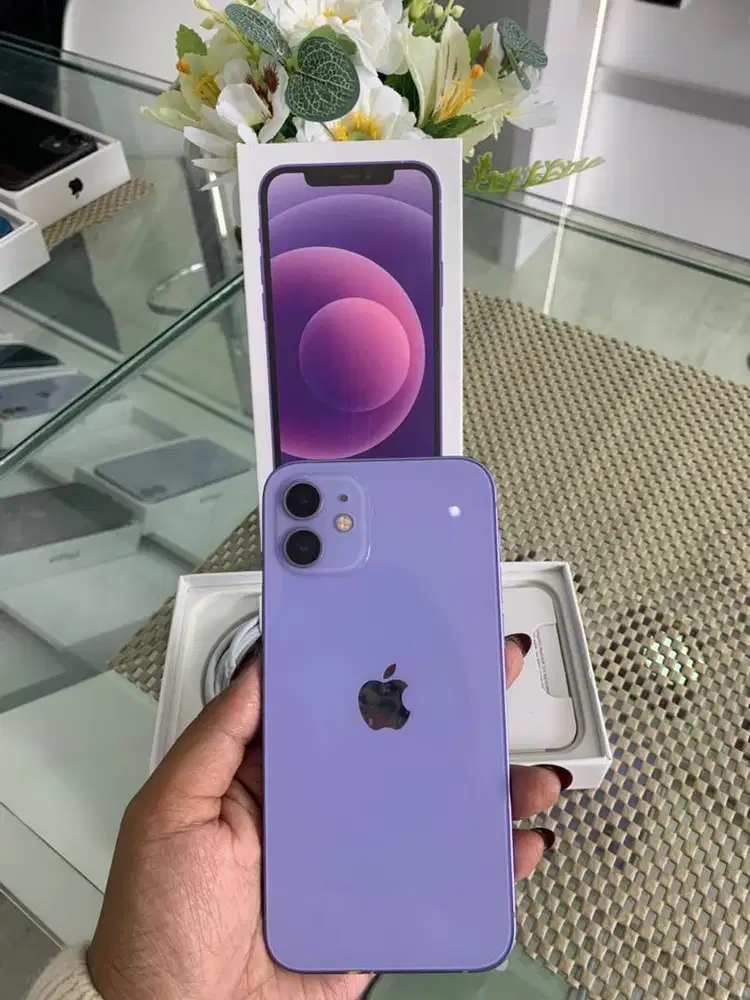 Iphone 12 128 purple all operator like new no minus normal