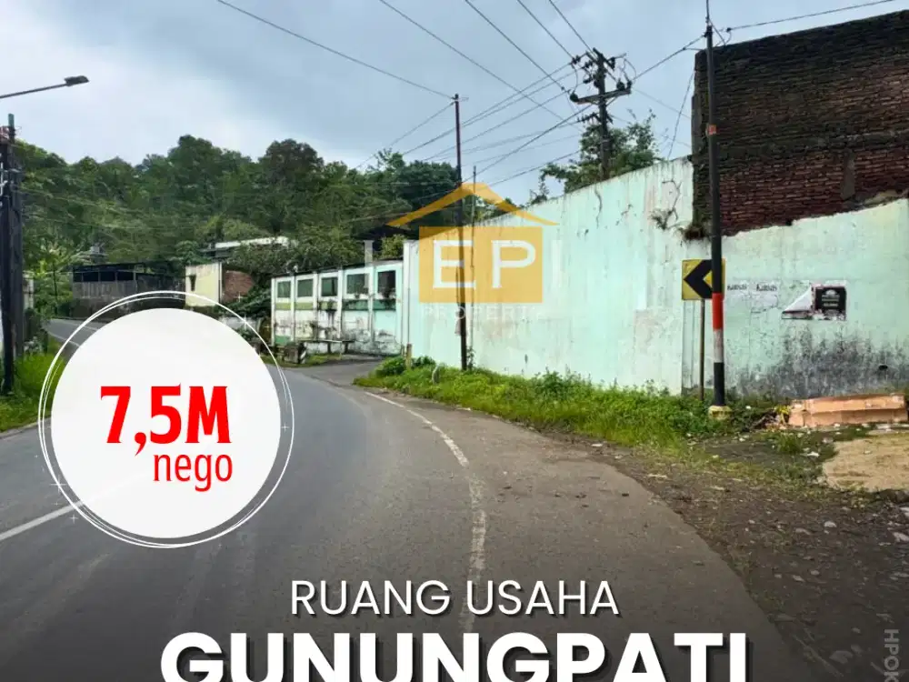 Dijual Ruang Usaha di Gunungpati Semarang