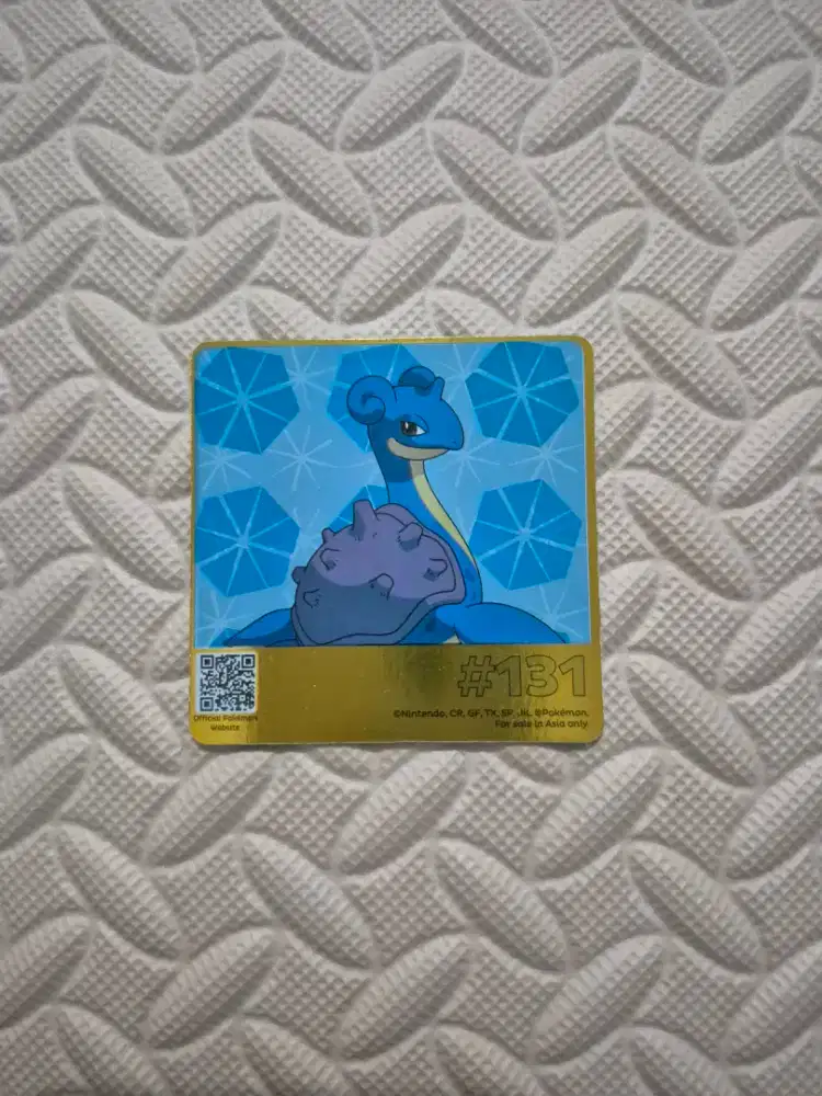 Kartu Pokemon x Oreo Karakter Lapras No 131