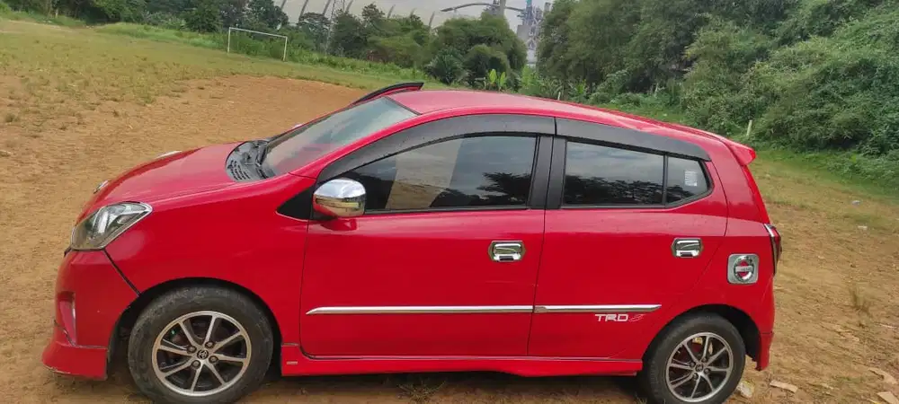 Agya TRD metik 2017 plat f kab pajak on pnjang lengkp nma sndri