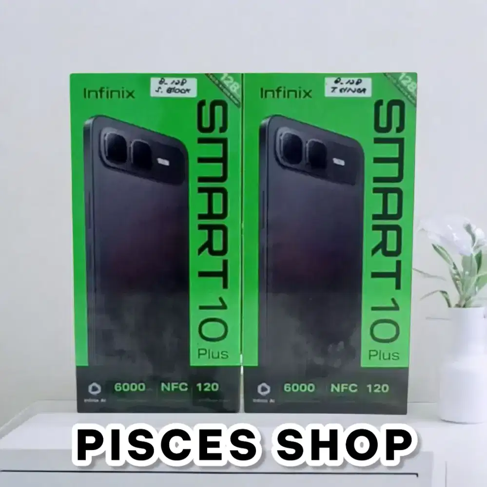 INFINIX SMART 10 PLUS RAM 8/128 NEW Segel Garansi Resmi 1 Tahun