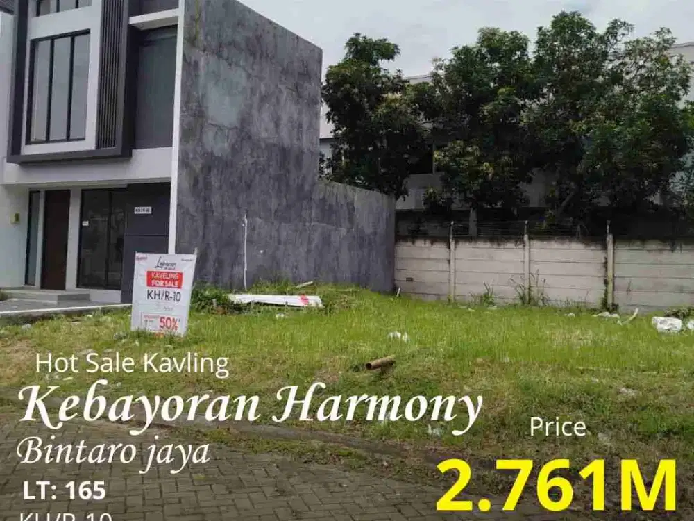 Kavling Harga Promo di Kebayoran Residence Bintaro Jaya