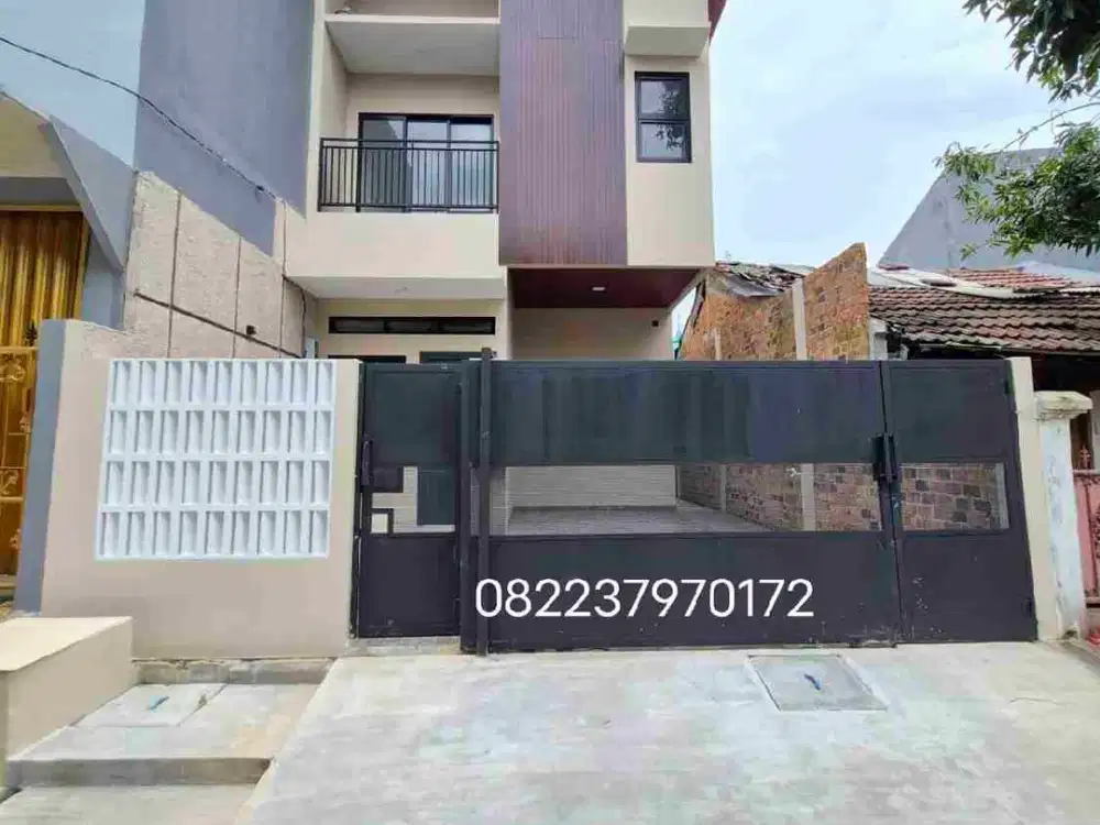 DIJUAL RUMAH 2 LANTAI MODERN DI VILLA INDAH PERMAI BEKASI