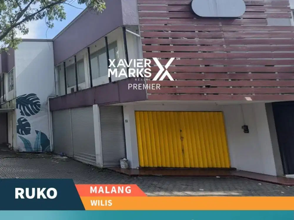 Disewakan Ruko 2 Lantai Super Strategis di Wilis Malang
