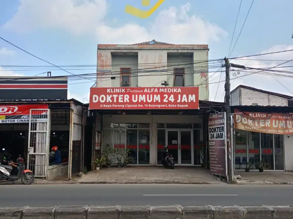 Dijual Ruko 2 Lantai Pinggir Jalan Raya Ciputat (Serua Bojongsari)