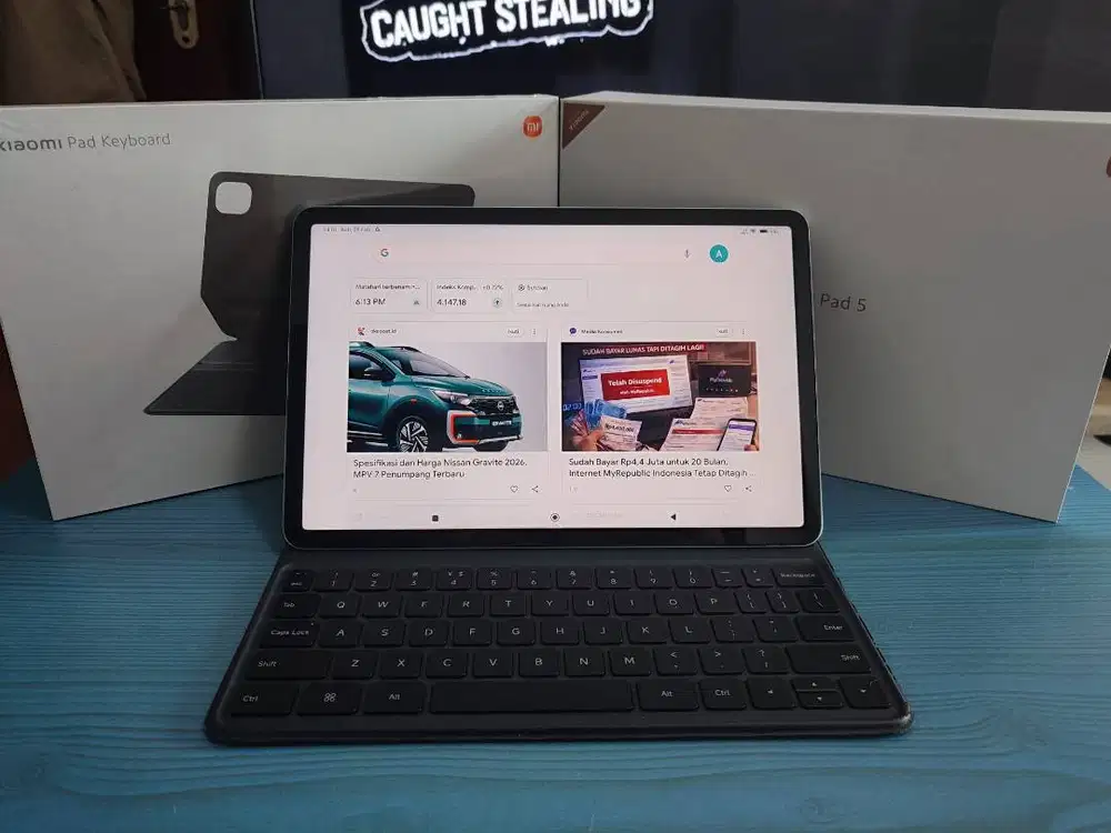 Tablet Xiaomi Pad 5 6/256GB White Ex Garansi Resmi
