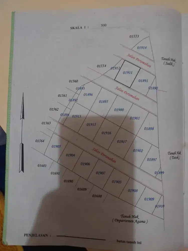 Dijual tanah kavling