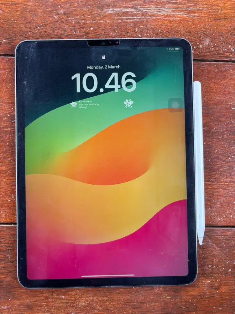 iPad Pro 11 (2021) 128GB Wifi + Apple Pencil - Mulus (Jual Cepat)