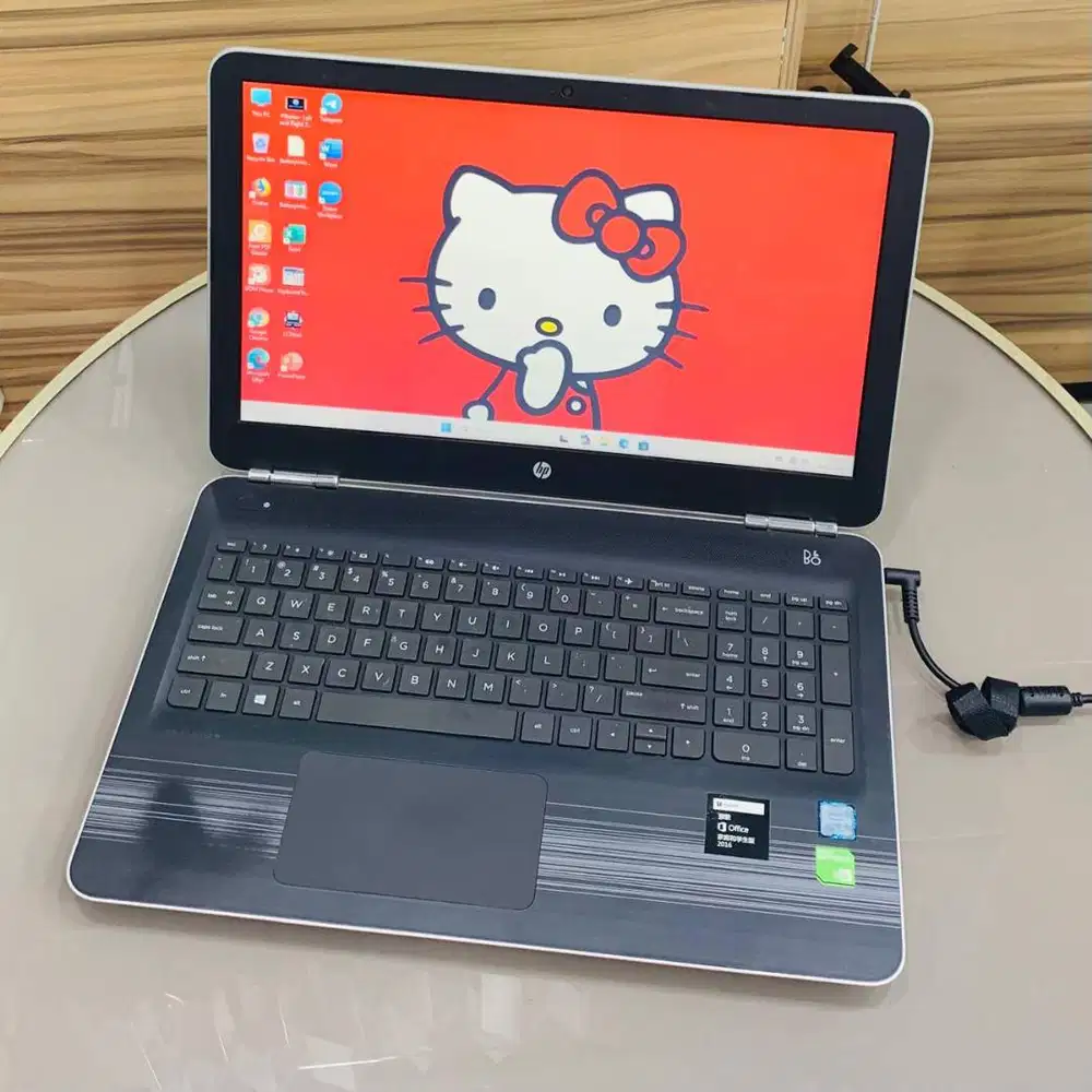 HP PAVILION NOTEBOOK Core i5 GEN7 8GB/128GB+1TB 15INCH FHD *RDC