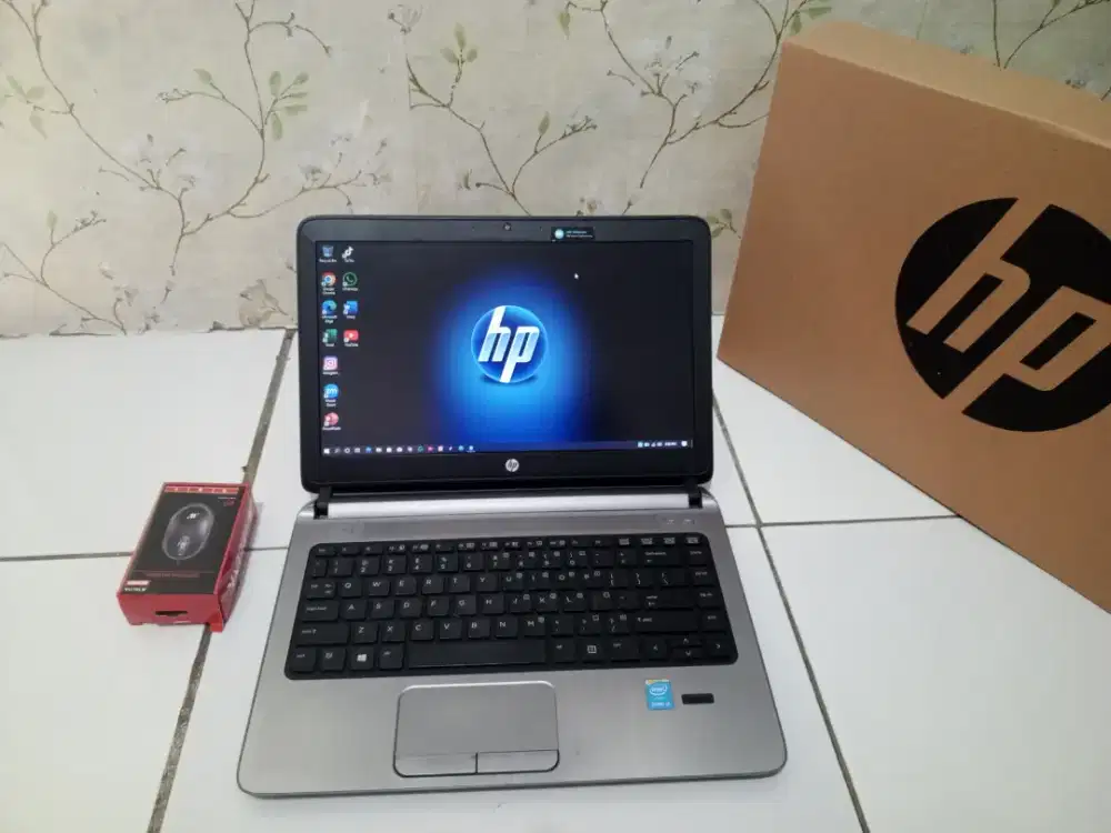 Laptop HP Probook slim, core i5 gen 4, ram 8, normal