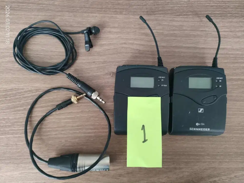 Sennheiser EK 100 G4 Receiver & SK 100 G4 Transmitter