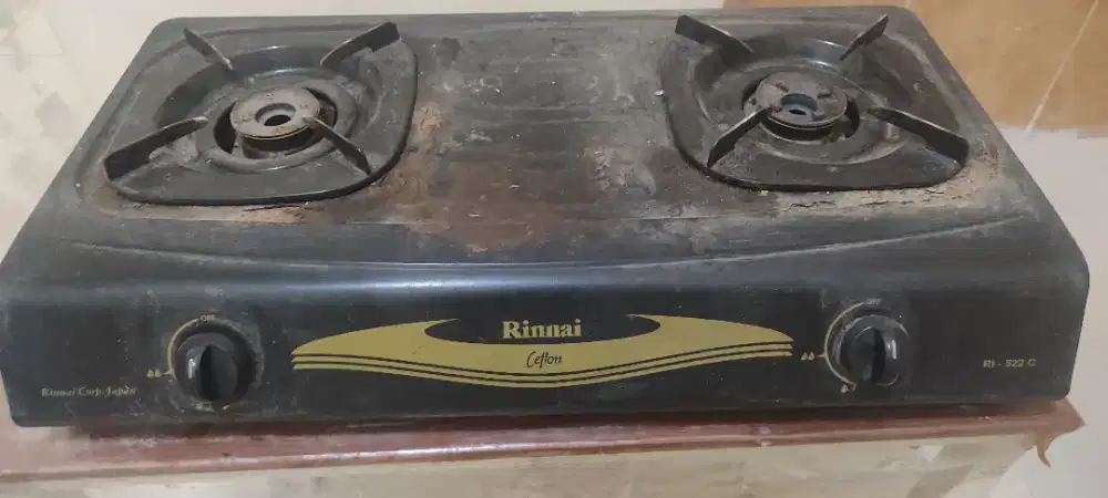 Kompor Rinnai bekas, tangan pertama