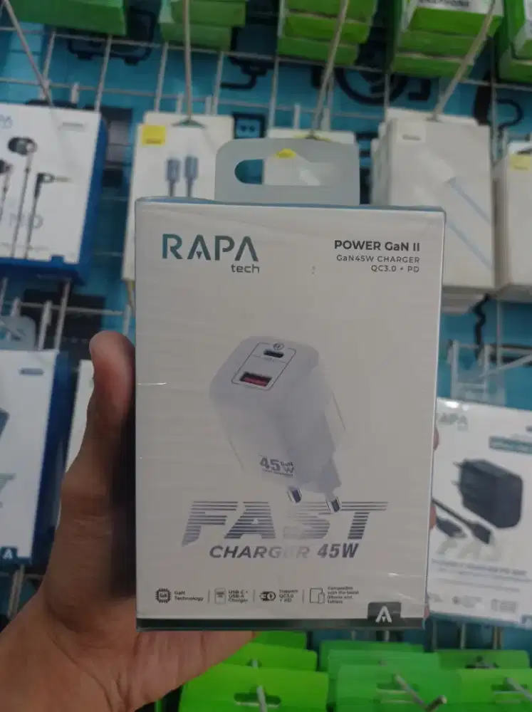 RAPATech 45W Adapter 2 Port