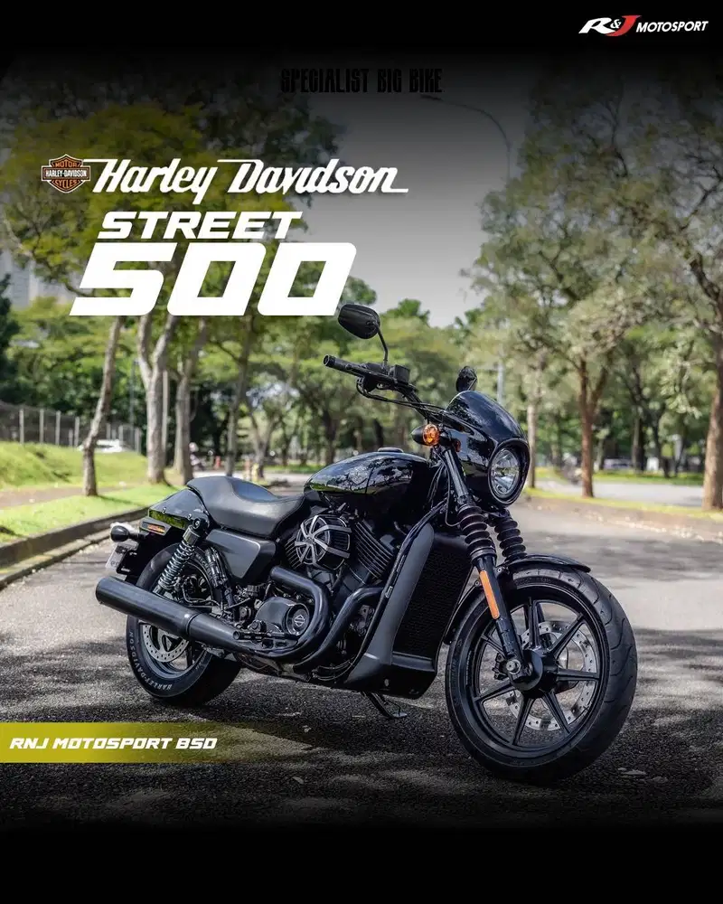 (Full Paper) Harley Davidson Street 500 Nik 2017 ABS KM 2.000an