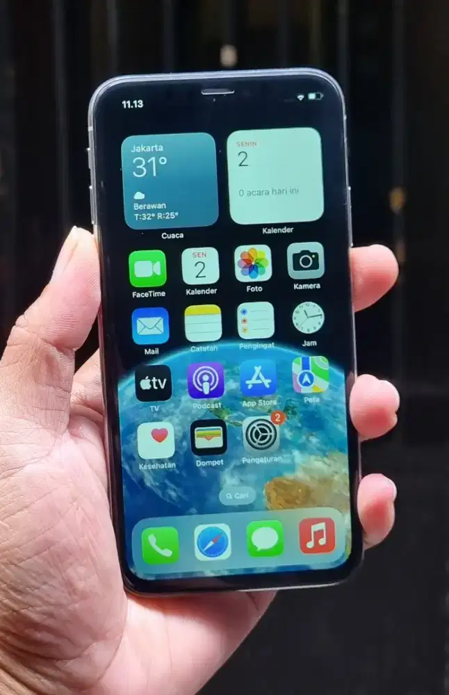 Iphone x 64gb hp charger