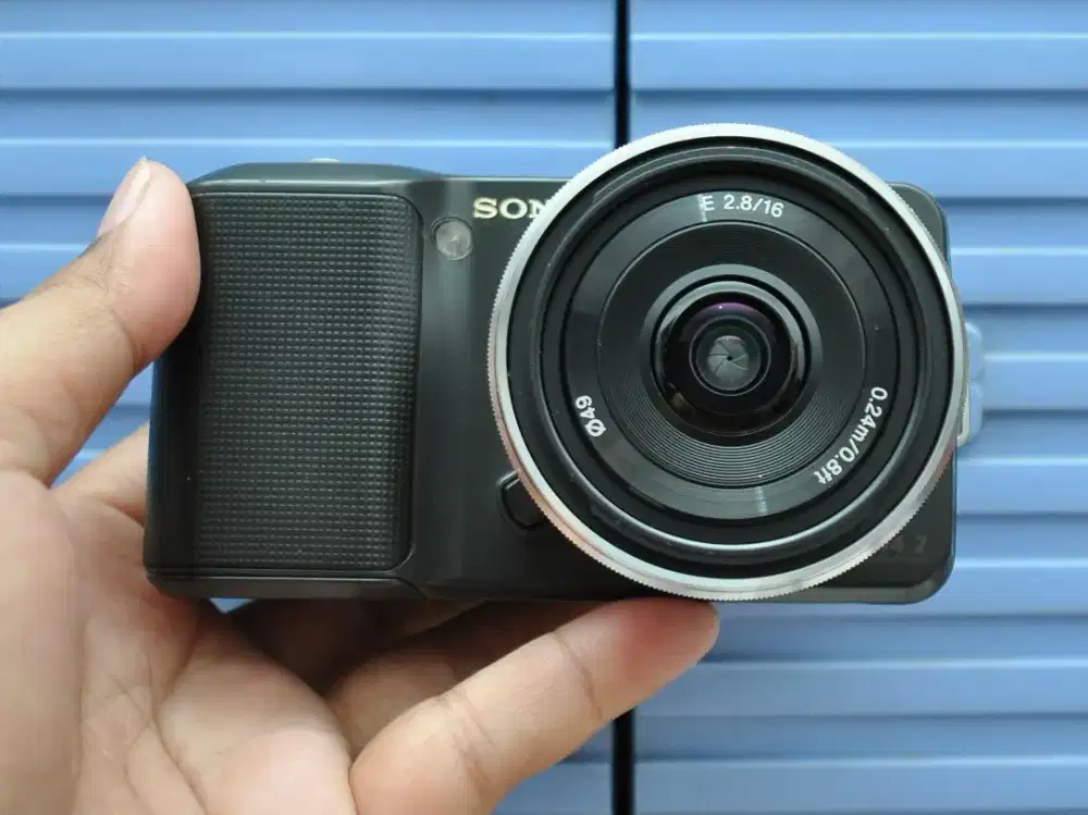 Sony nex 3 lensa 16mm f2.8