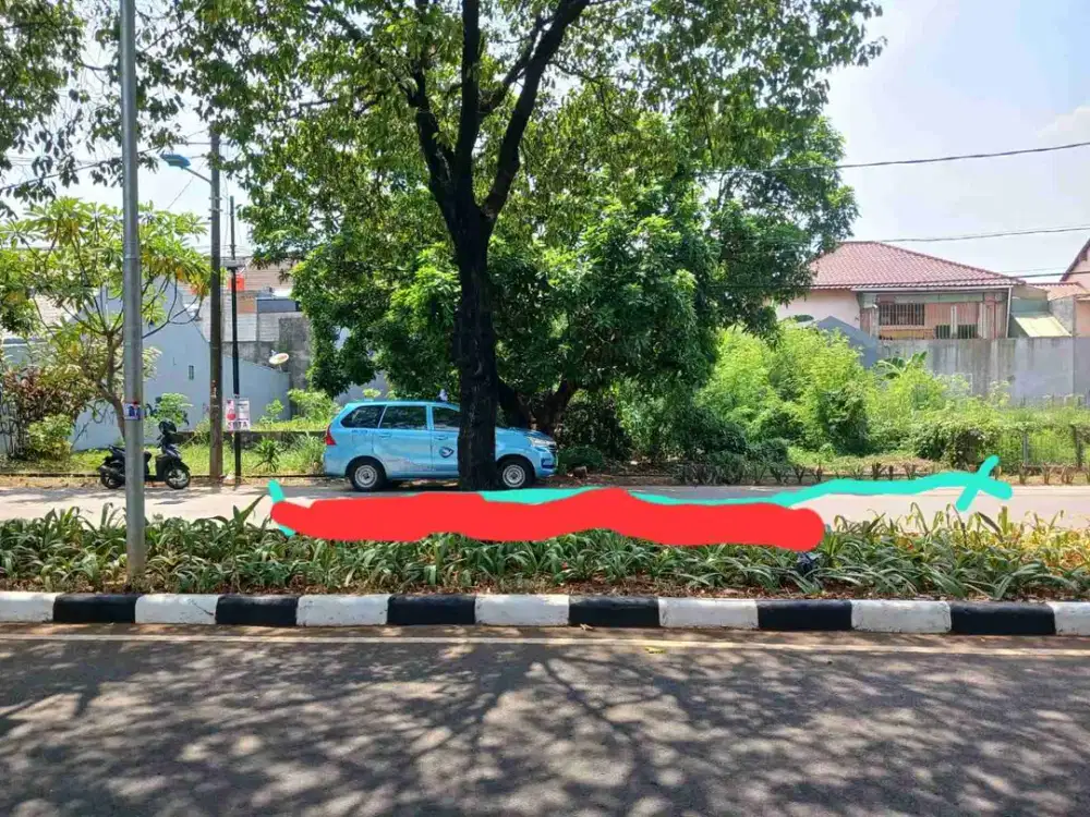 Tanah di Billy & Moon, jl Boulevar, tidak banjir