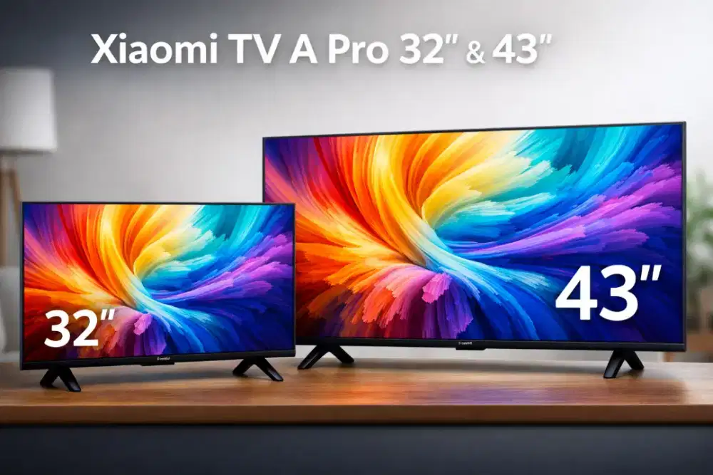 TV XIAOMI A PRO 32 dan 43 Inch