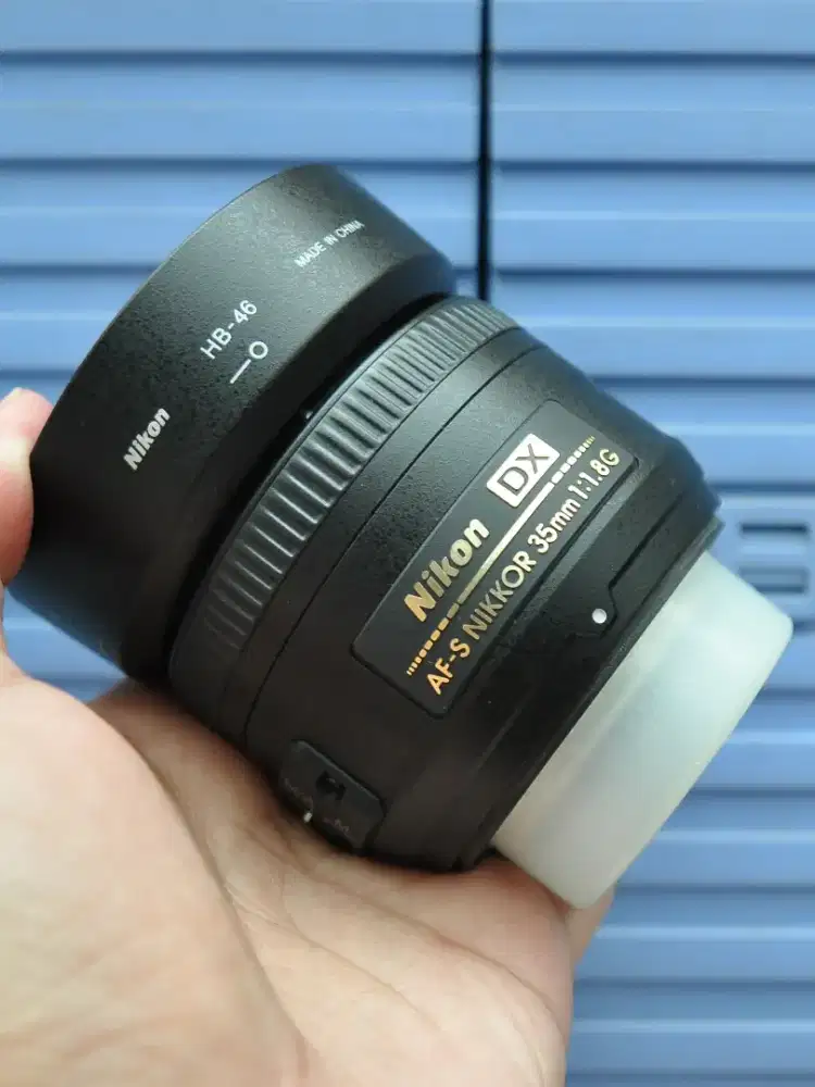 Lensa nikon afs 35mm f1.8 fullset