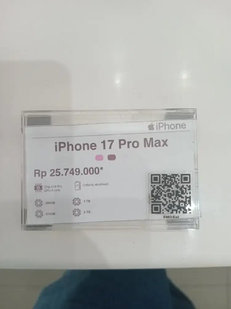 IPHONE 17 PRO MAX 256 GB