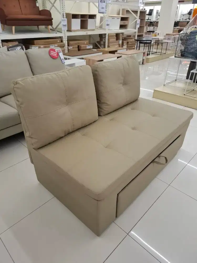 Sofa Kulit Penyimpanan Toshi