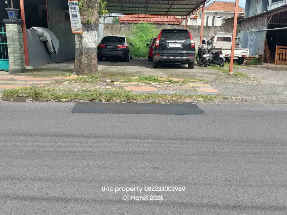 Dijual pekarangan hook dijalan katamso kartasuro