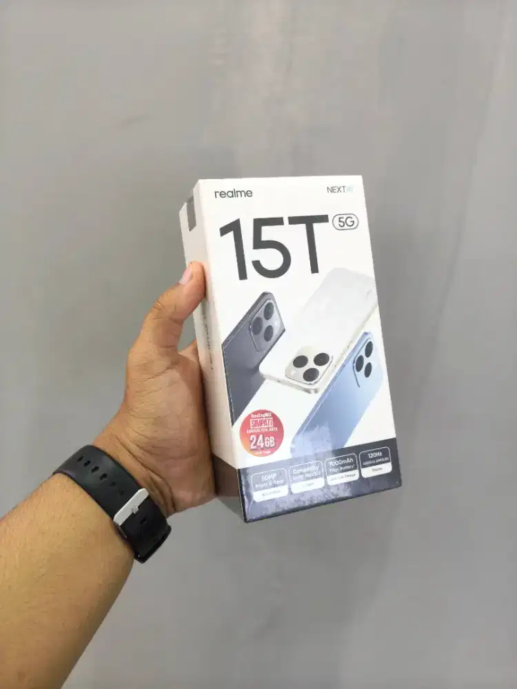 REALME 15T 8/256 NEW SEGEL BERGARANSI RESMI!!