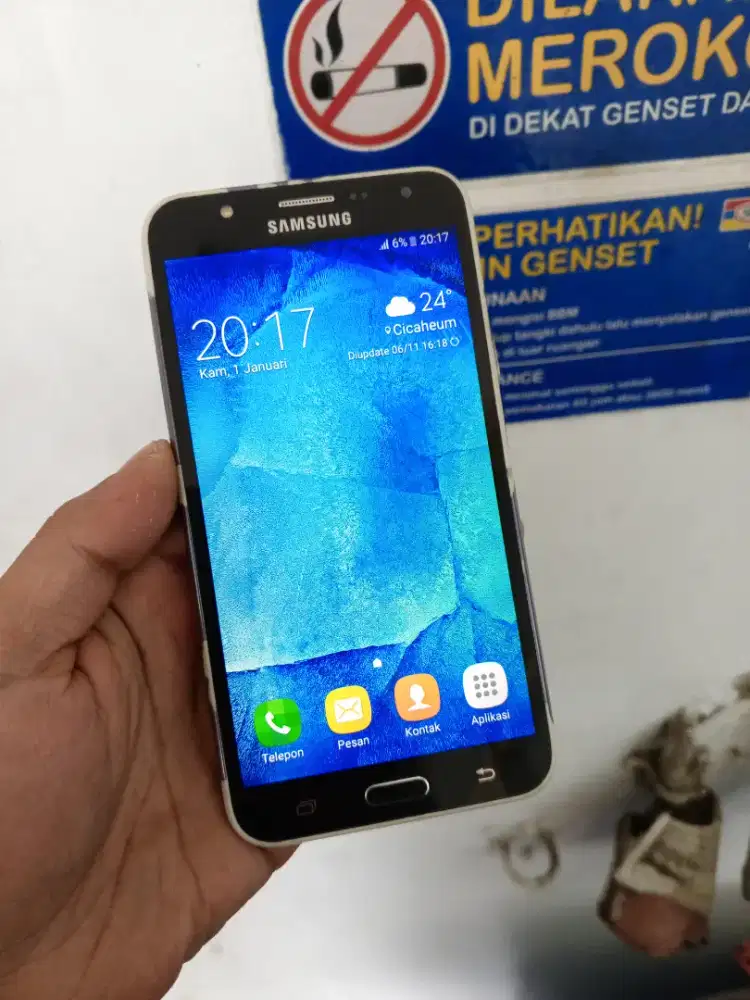 SAMSUNG J7 2015 NORMAL CEPAT