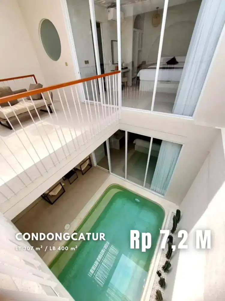 Dijual Villa 8 Kamar di Condongcatur dekat Pakuwon Mall