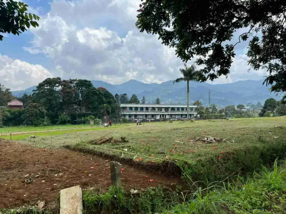 Tanah Siap Bangun Di Cisarua Puncak Legalitas Aman Luas 300m²