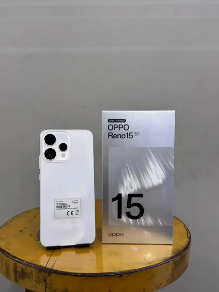 OPPO RENO 15 5G 12/256 NEW SEGEL BERGARANSI RESMI!!!