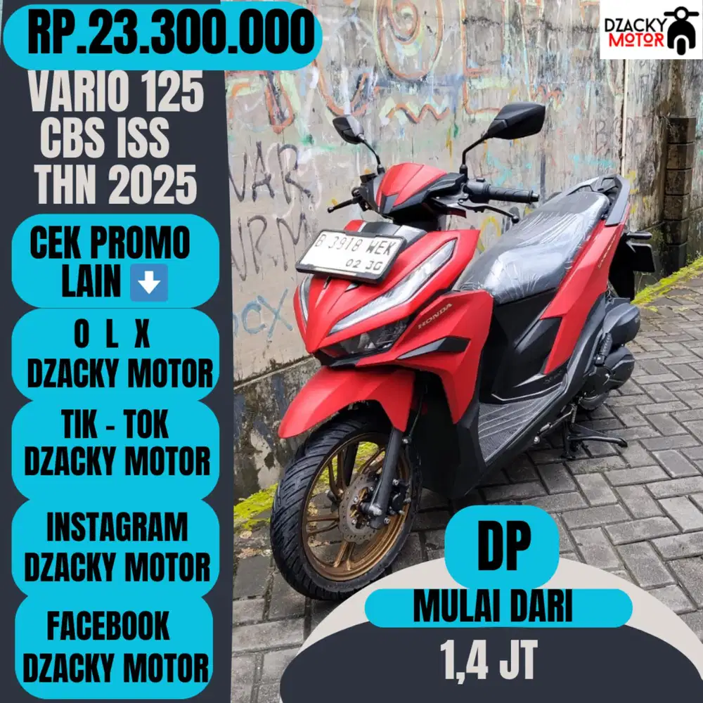 VARIO 125 CBS ISS THN 2025 SECOND LIKE NEW