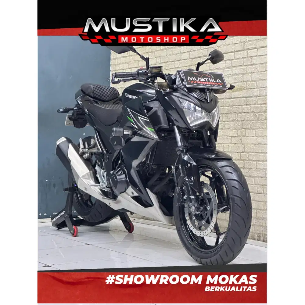 Perfect Condition!!Kawasaki Z250 Naked 2013 Black Plat Jatim-Mustika
