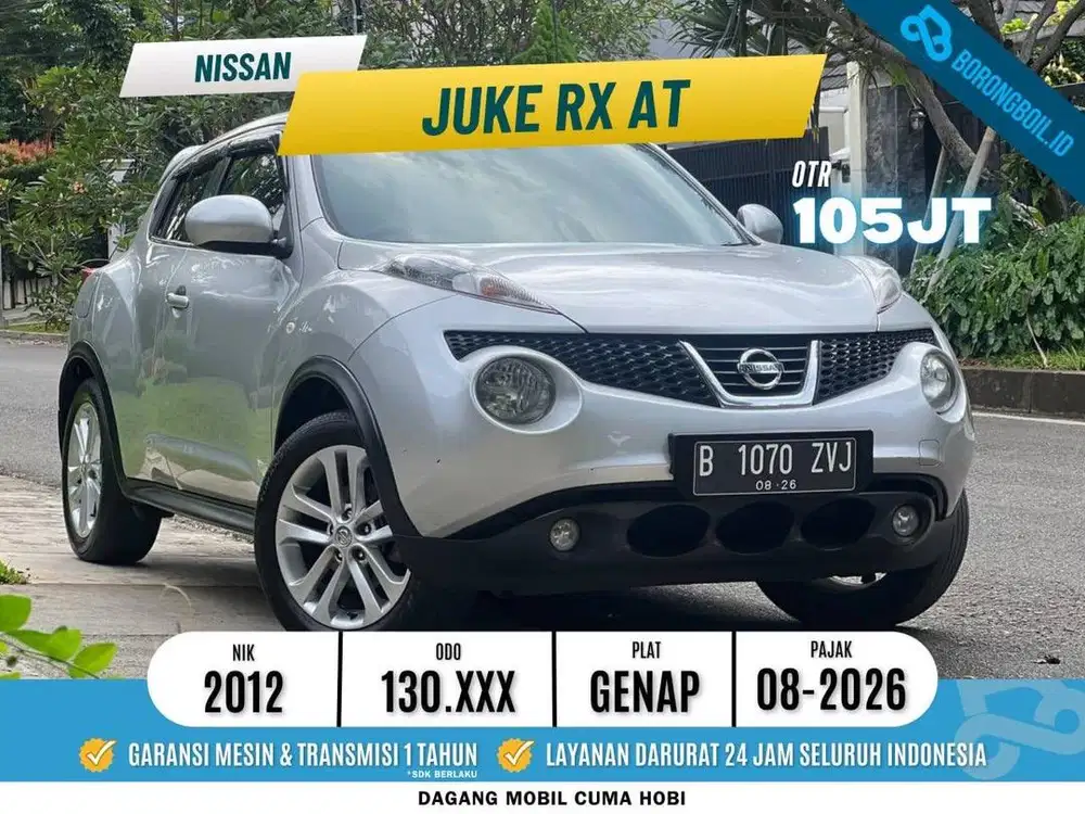 Nissan Juke RX At 2012 Silver