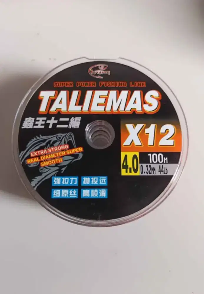 senar PE tali emas & super pro german