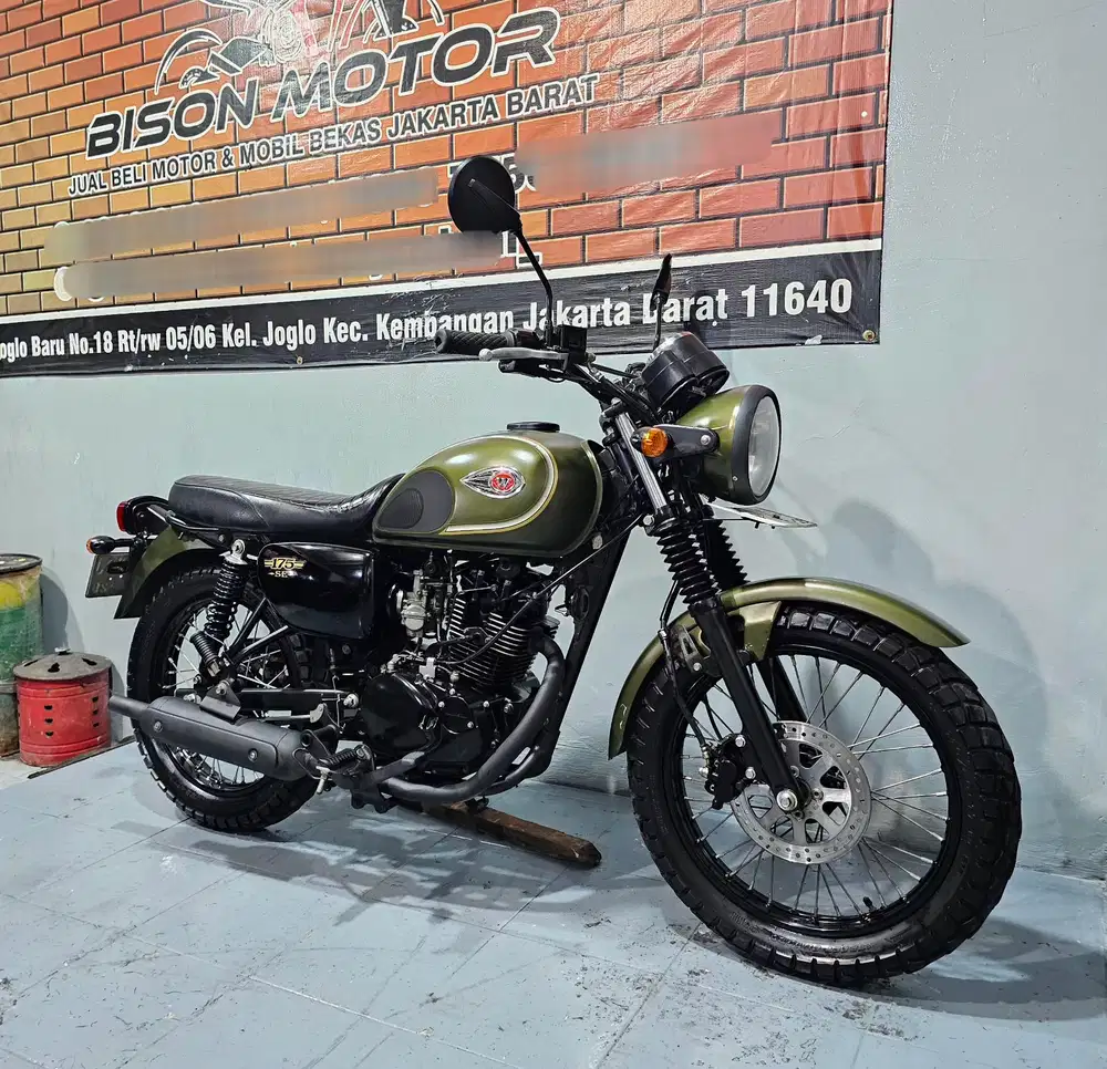 Sprti baru! KAWASAKI W175SE 2019 W 175 SE W175 se w 175se cafe tr