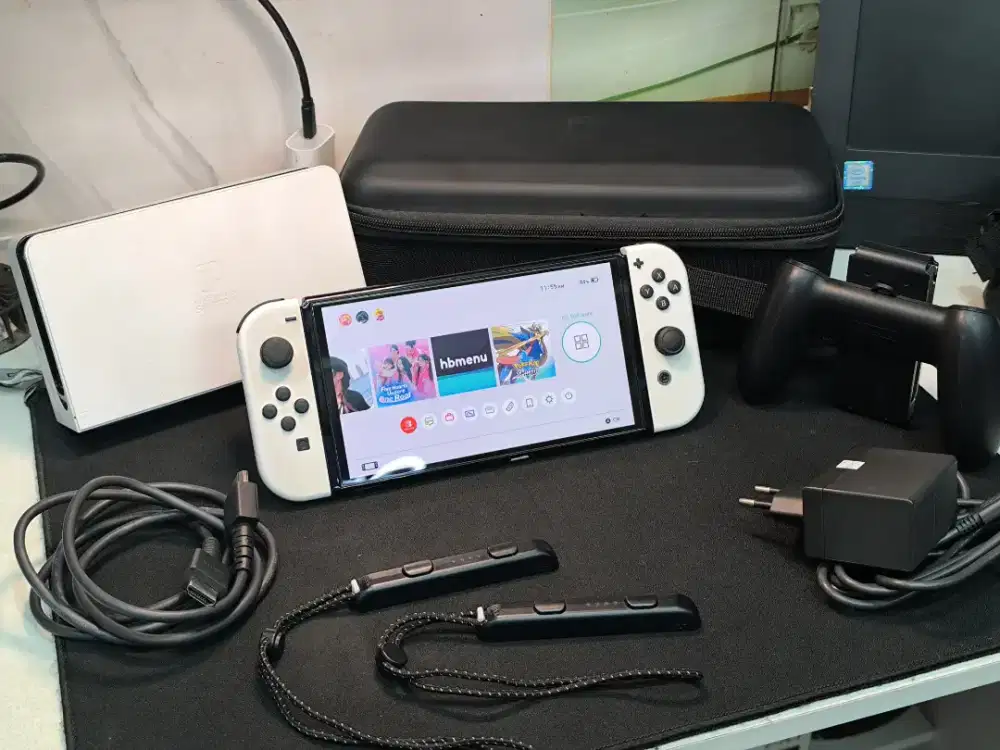 Nintendo Switch OLED White 256GB Fullgame