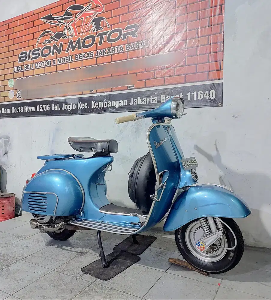 Collector item! VESPA VBB 1 th 1962 FULL PAPER VBB1 2 1
