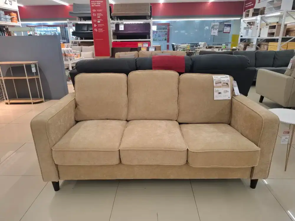SOFA 3 DUDUKAN MINIMALIS BISA CICIL 0%