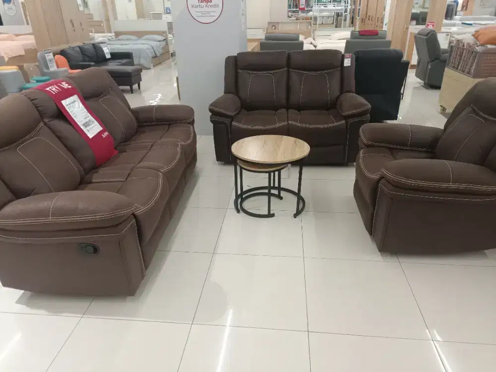PROMO SOFA RECLINER SET MEWAH