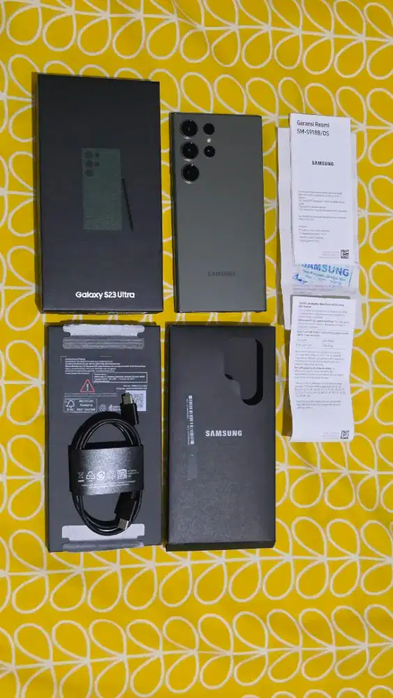 Samsung Galaxy S23 Ultra 256 GB Second Resmi Samsung