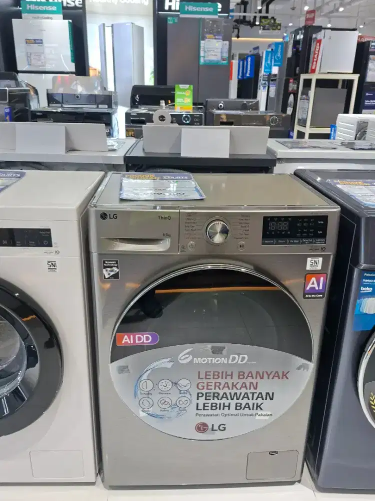 LG WM FRONT LOADING 8.5KG